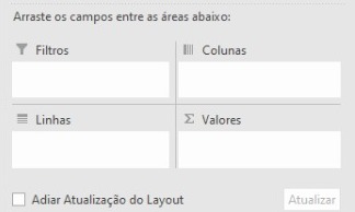 campo linhas e colunas 