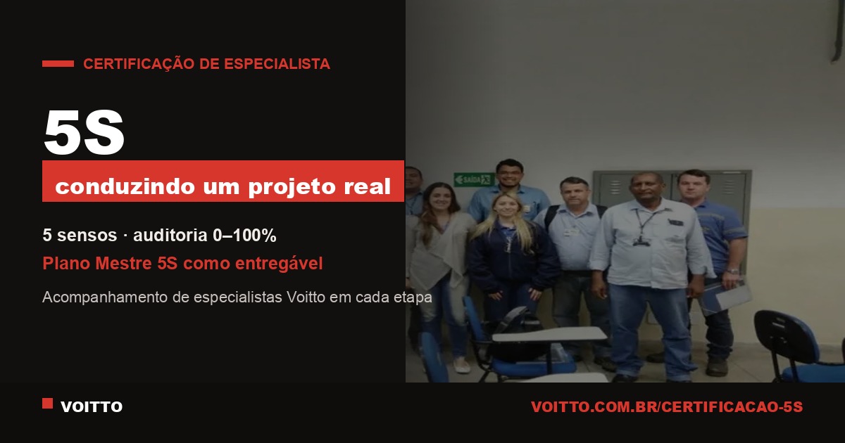 Certificação de Projeto Real 5S