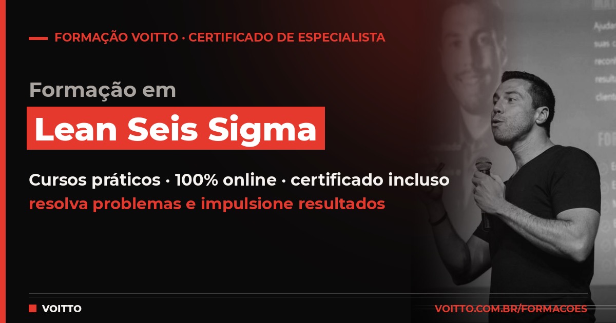 Formação em Lean Seis Sigma