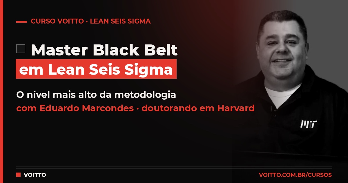 Master Black Belt em Lean Seis Sigma