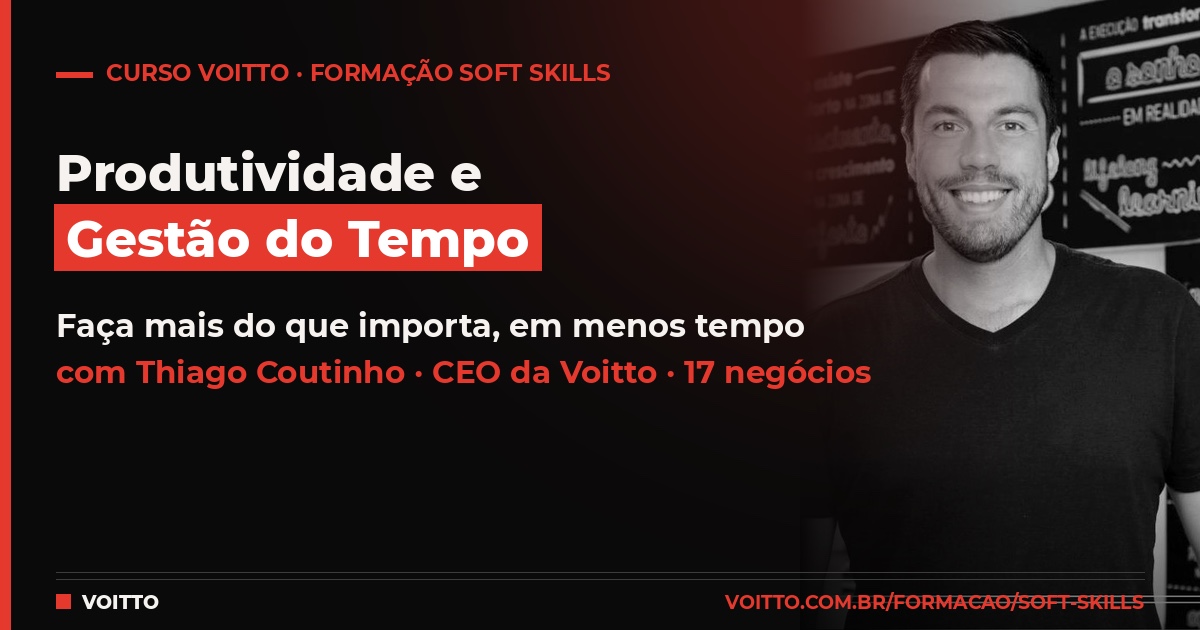 Produtividade e Gestão de Tempo