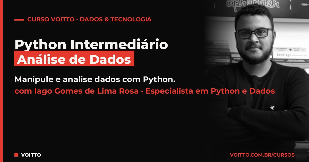 Python Intermediário para Análise de Dados
