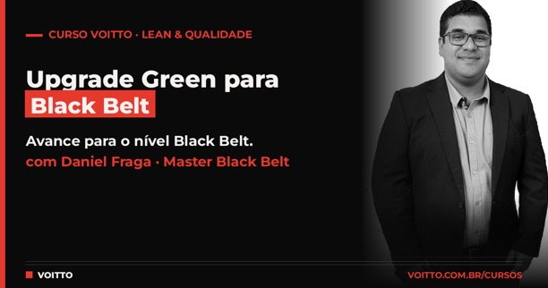Upgrade de Green Belt para Black Belt em Lean Seis Sigma