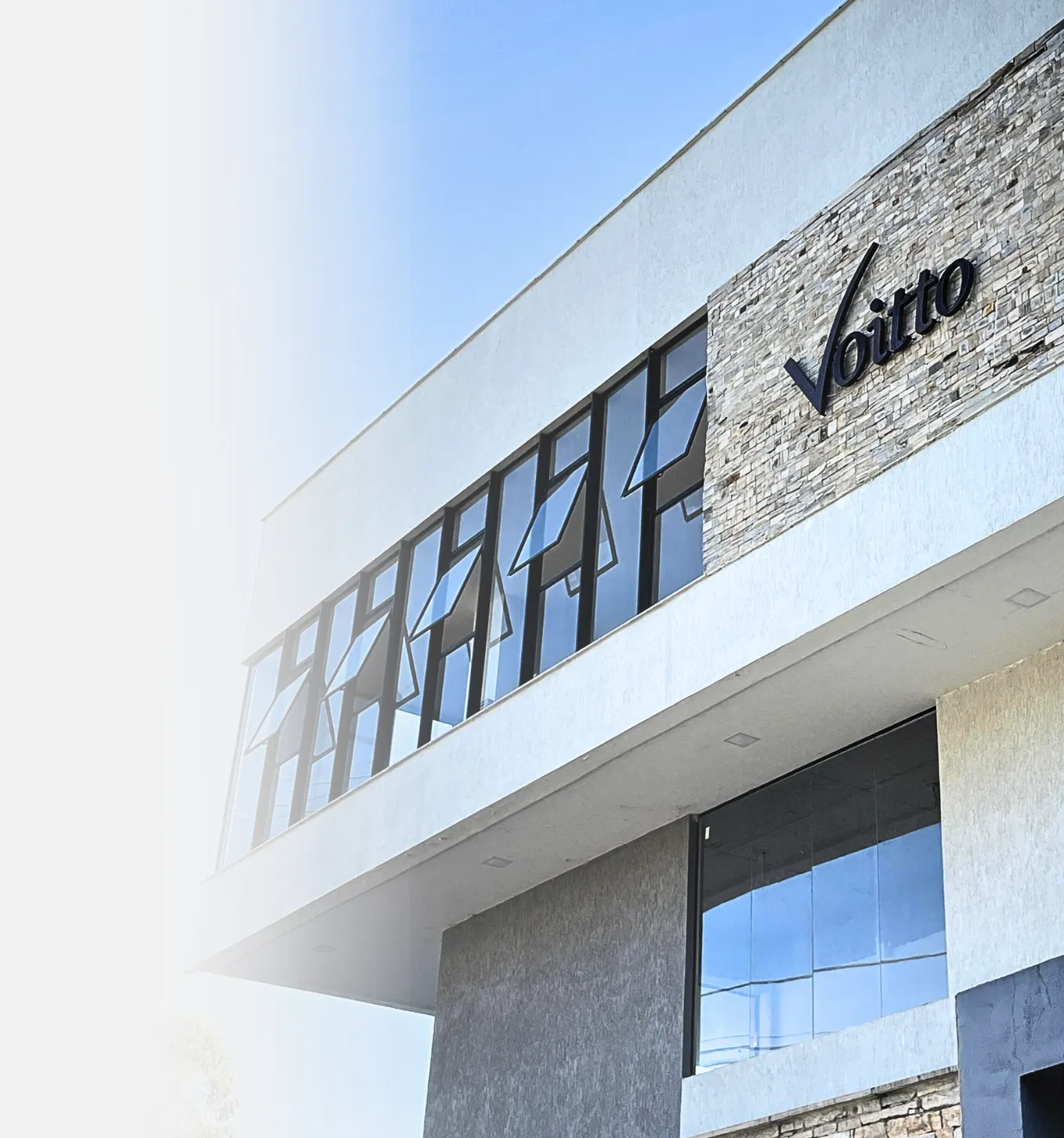 Fachada da sede da Voitto em Juiz de Fora/MG