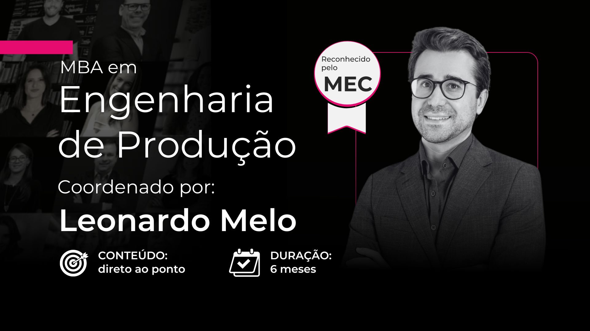 MBA em Engenharia de Producao - Coordenação Leonardo Melo