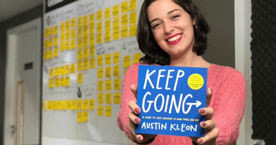 Siga em Frente - Austin Kleon