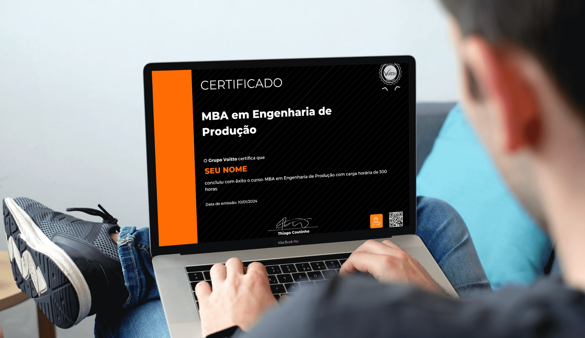 Certificado de MBA reconhecido pelo MEC, como o do MBA em World Class Manufacturing